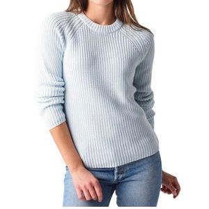 525 America Sweater Shaker Sweater in Blue LN